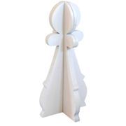 Pawn Sculpture White