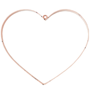 Plain Wired Heart Hanging