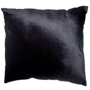 Plush Velvet Cushion Cover Black
