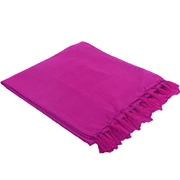 Ribbed Throw Magenta