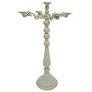 Shabby Chic Candelabra Ivory