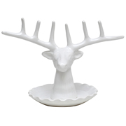 Stag Head on Plate