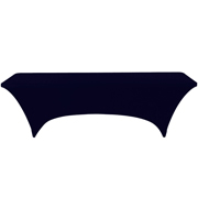 Standard Trestle Tablecloth Stretch Cover Navy
