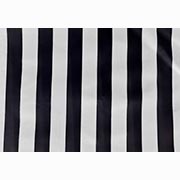Table Top Kiosk Canopy Black and White Thick Stripe