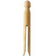 Vintage Clothing Pegs Wooden