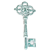 Vintage Metal Key Small