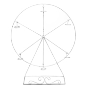 Wrought Iron Ferris Wheel Large