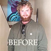 PYT Student: Stuart Smith with his full grown beard.